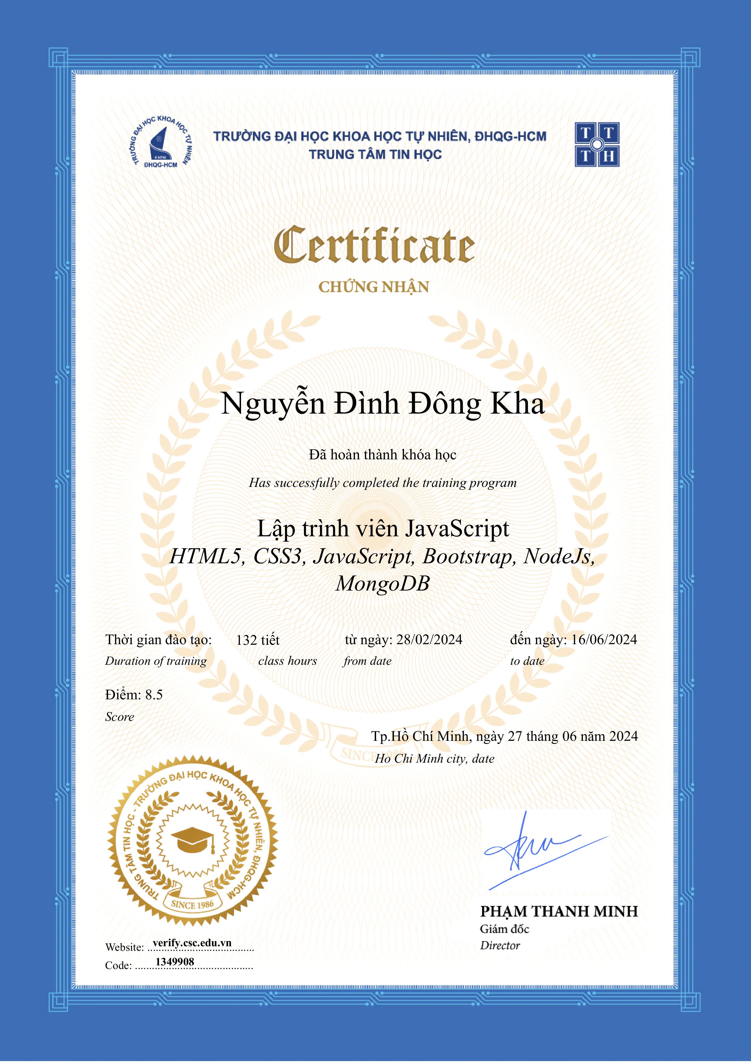 VNUHCM - University of Science 